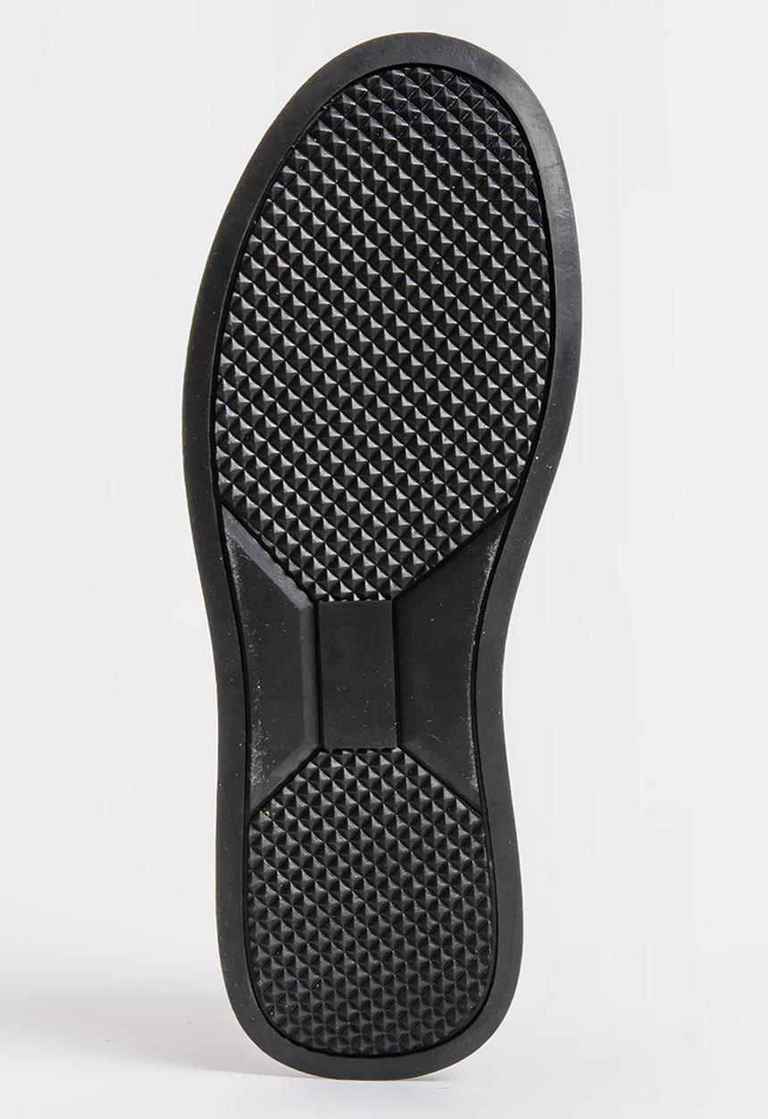 STYLE REPUBLIC - Hi Top PU Sneakers Black
