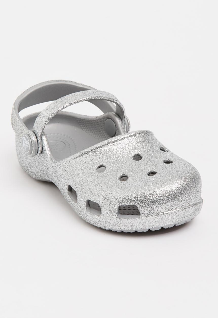 Crocs - Crocs Karin Sparkle Clog Silver