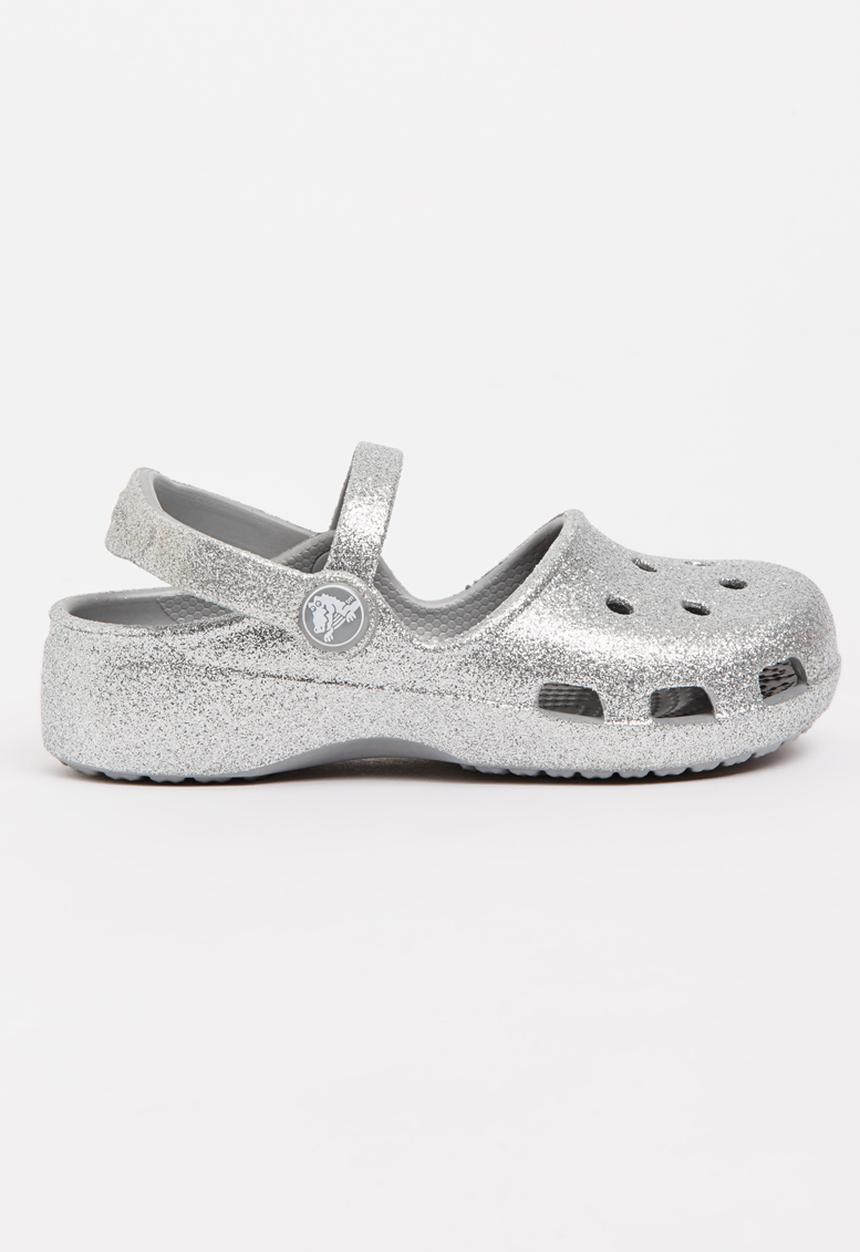 Crocs - Crocs Karin Sparkle Clog Silver