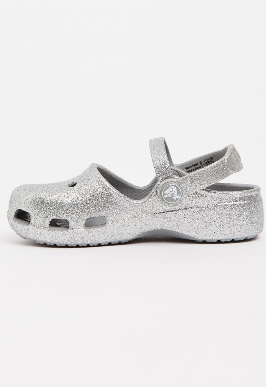 Crocs - Crocs Karin Sparkle Clog Silver
