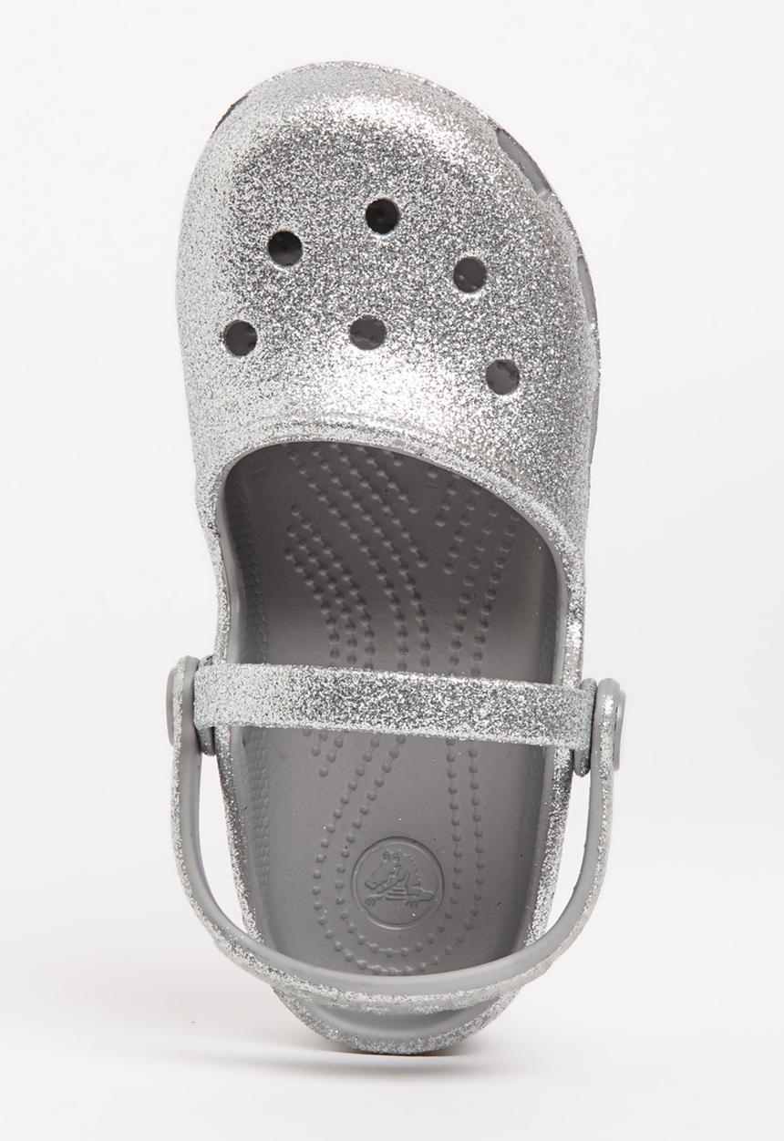 Crocs - Crocs Karin Sparkle Clog Silver