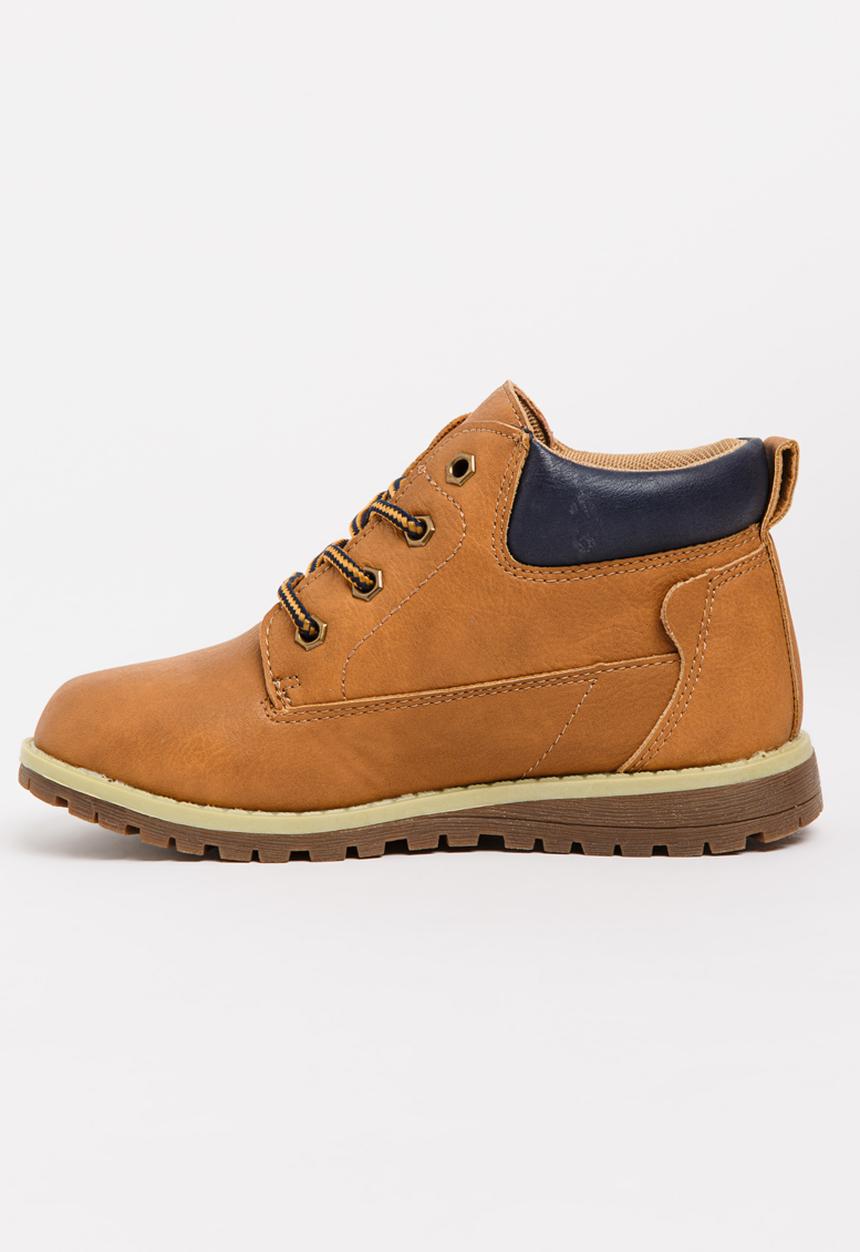 Jumbo - Lace Up Boot Tan