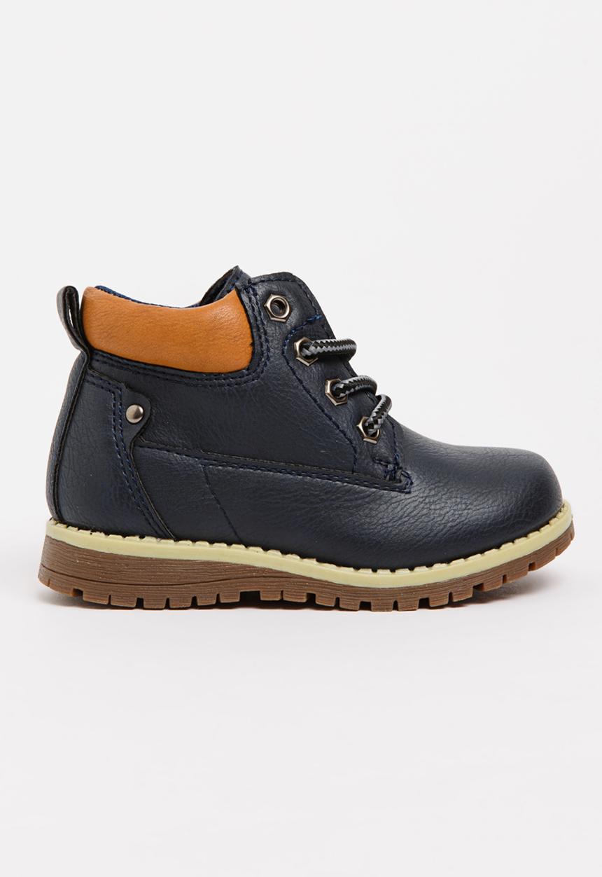 Jumbo - Lace Up Boot Navy