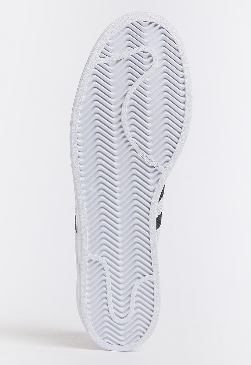 adidas Originals - Adidas Superstar 2 Tone Knit Sneakers White