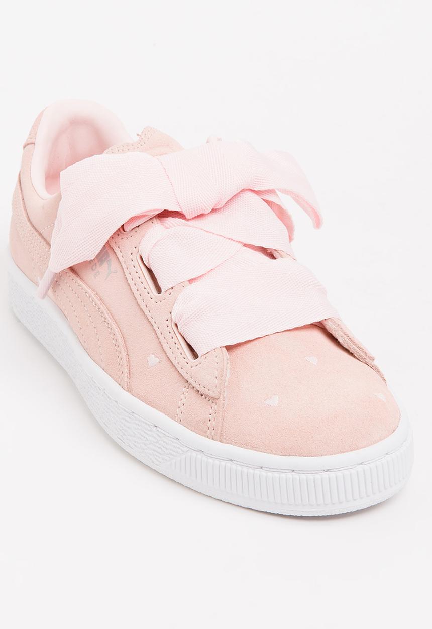PUMA - Puma Suede Heart Valentine Sneaker Pearl