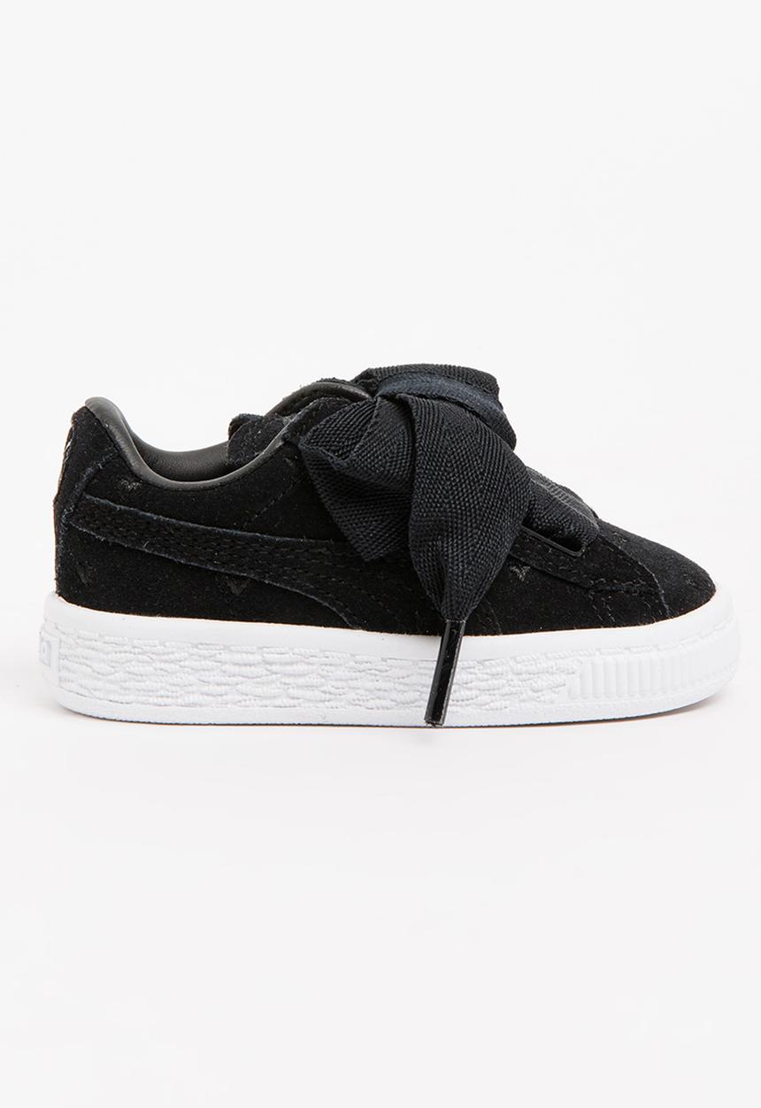 PUMA - Puma Suede Heart Valentine Sneaker Black