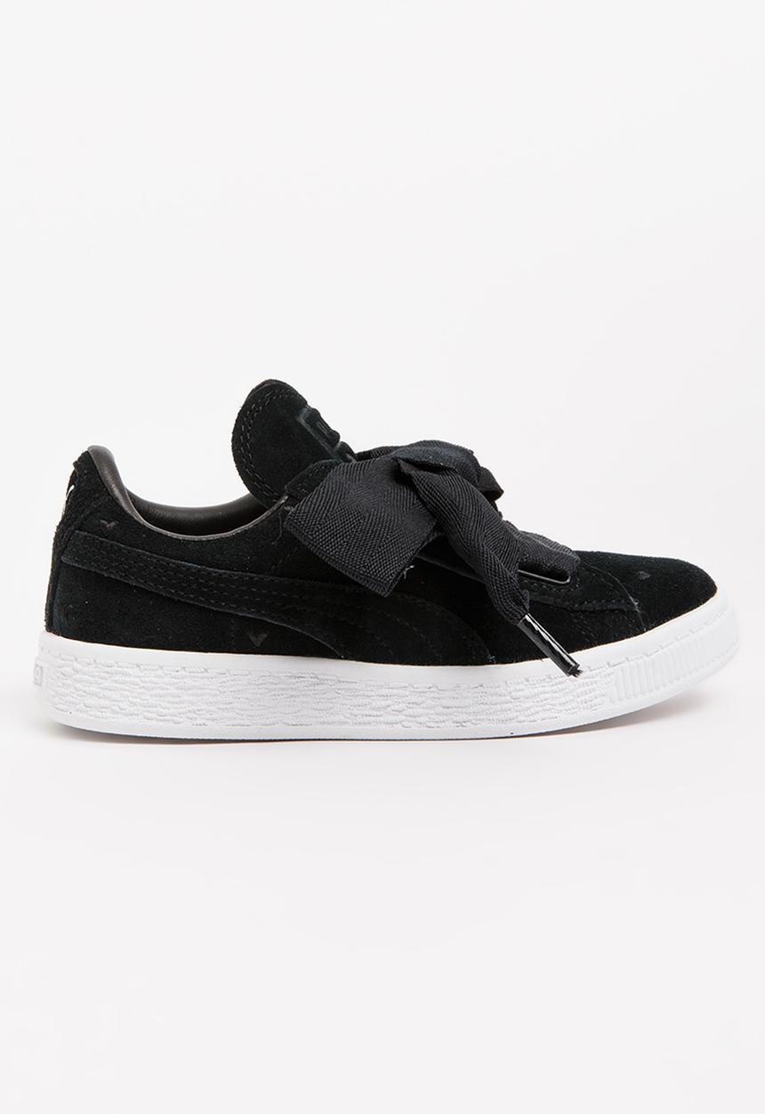 PUMA - Puma Suede Heart Valentine PS Sneaker Black