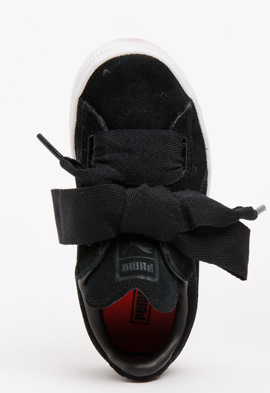 PUMA - Puma Suede Heart Valentine PS Sneaker Black
