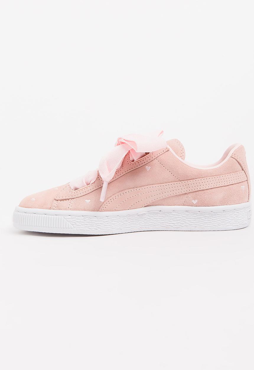 PUMA - Puma Suede Heart Valentine Sneaker Pearl