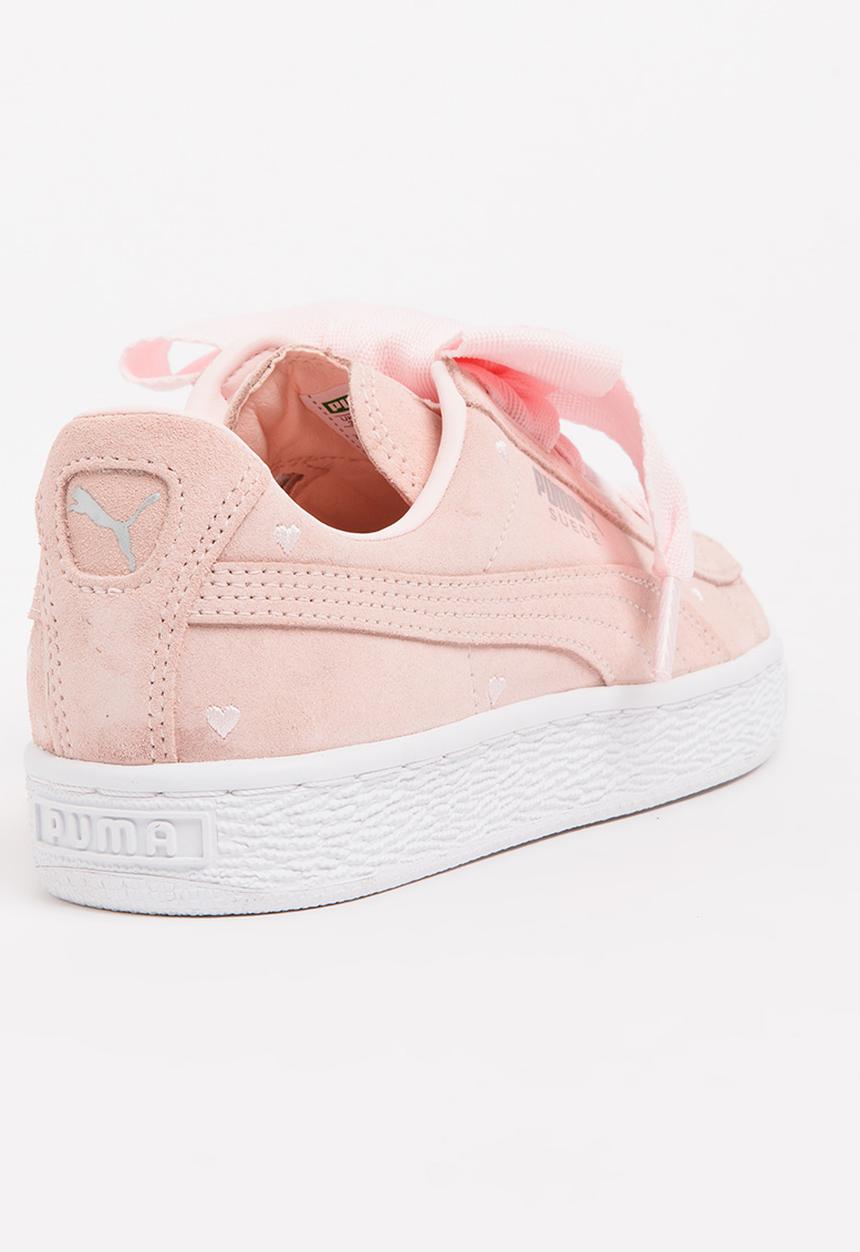 PUMA - Puma Suede Heart Valentine Sneaker Pearl
