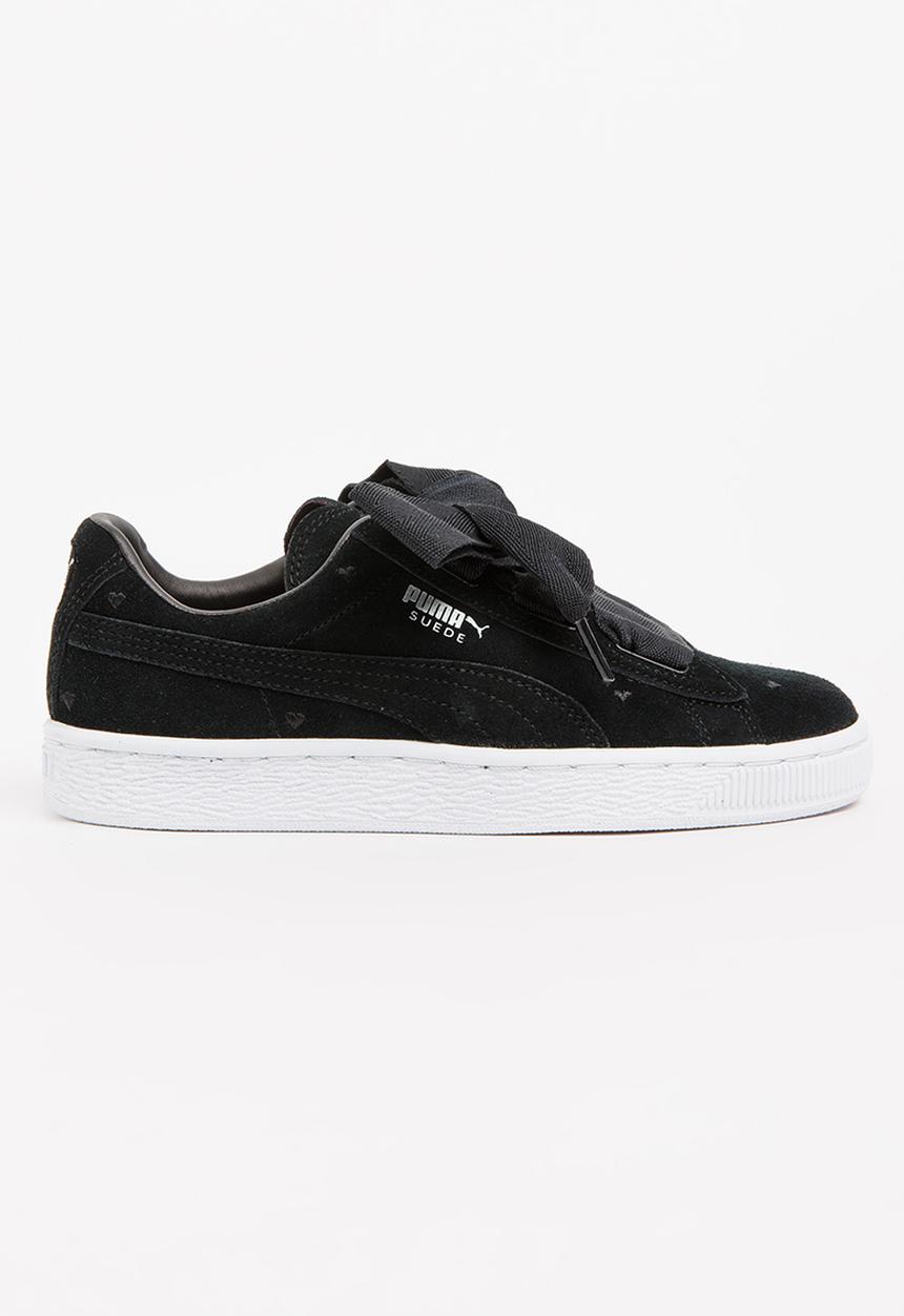 PUMA - Puma Suede Heart Valentine Sneaker Black