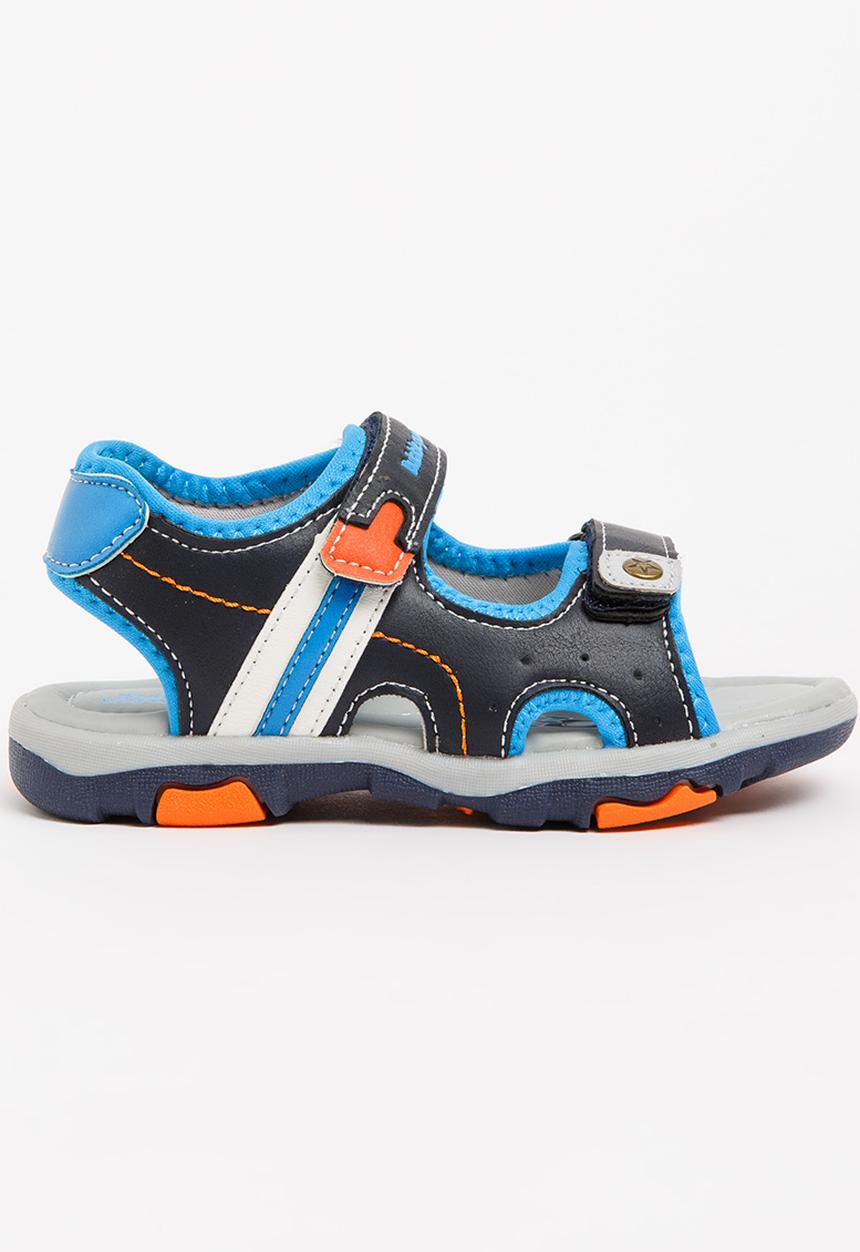 Bubblegummers - Velcro Strap Sandals Navy