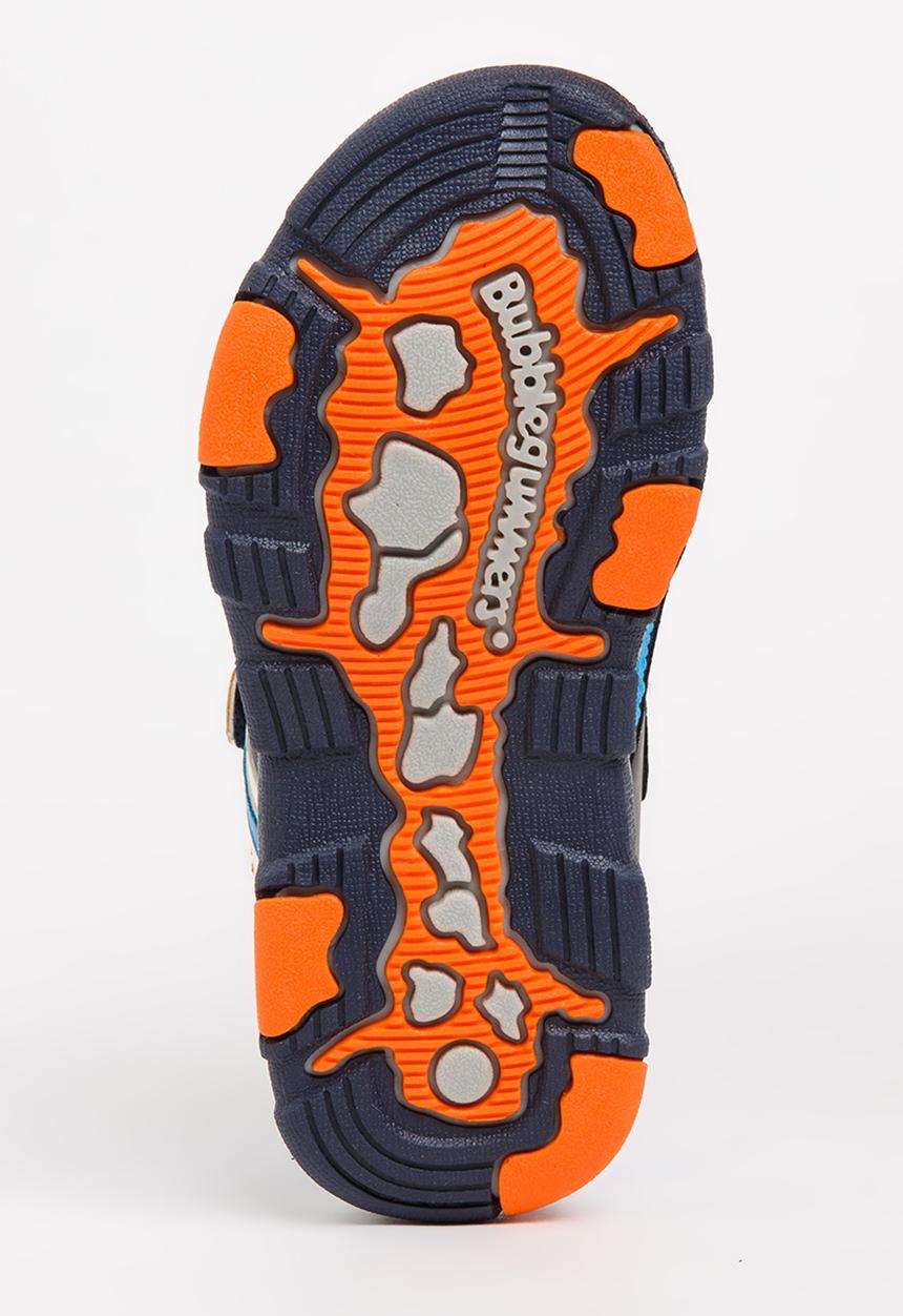 Bubblegummers - Velcro Strap Sandals Navy