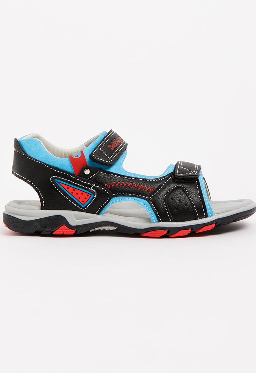 Bubblegummers - Velcro Strap Sandals Multi-colour