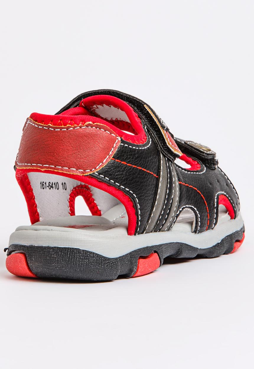 Bubblegummers - Velcro Sandals Black