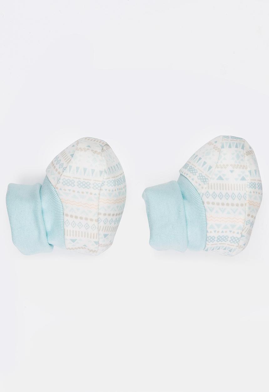 Baby Corner - Tribal Booties White