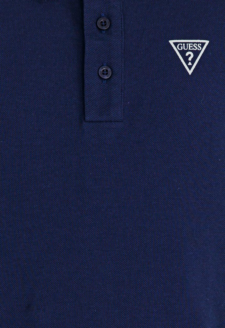 GUESS - Contrast Polo Blue