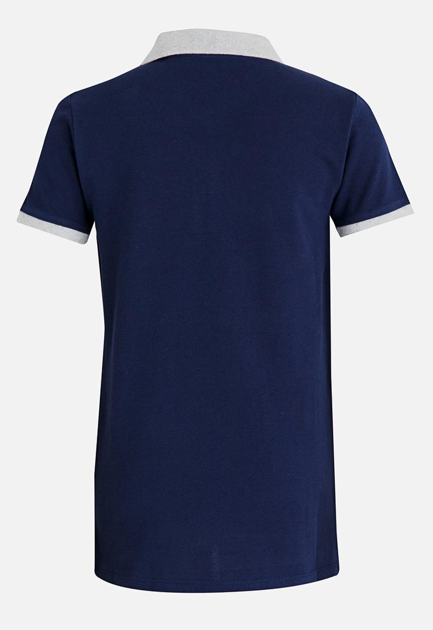 GUESS - Contrast Polo Blue