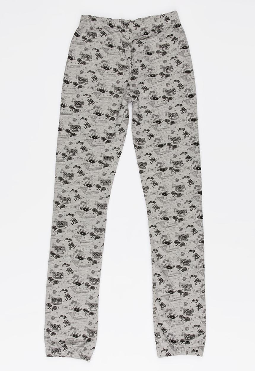 Soobe - Boys Printed Joggers Grey