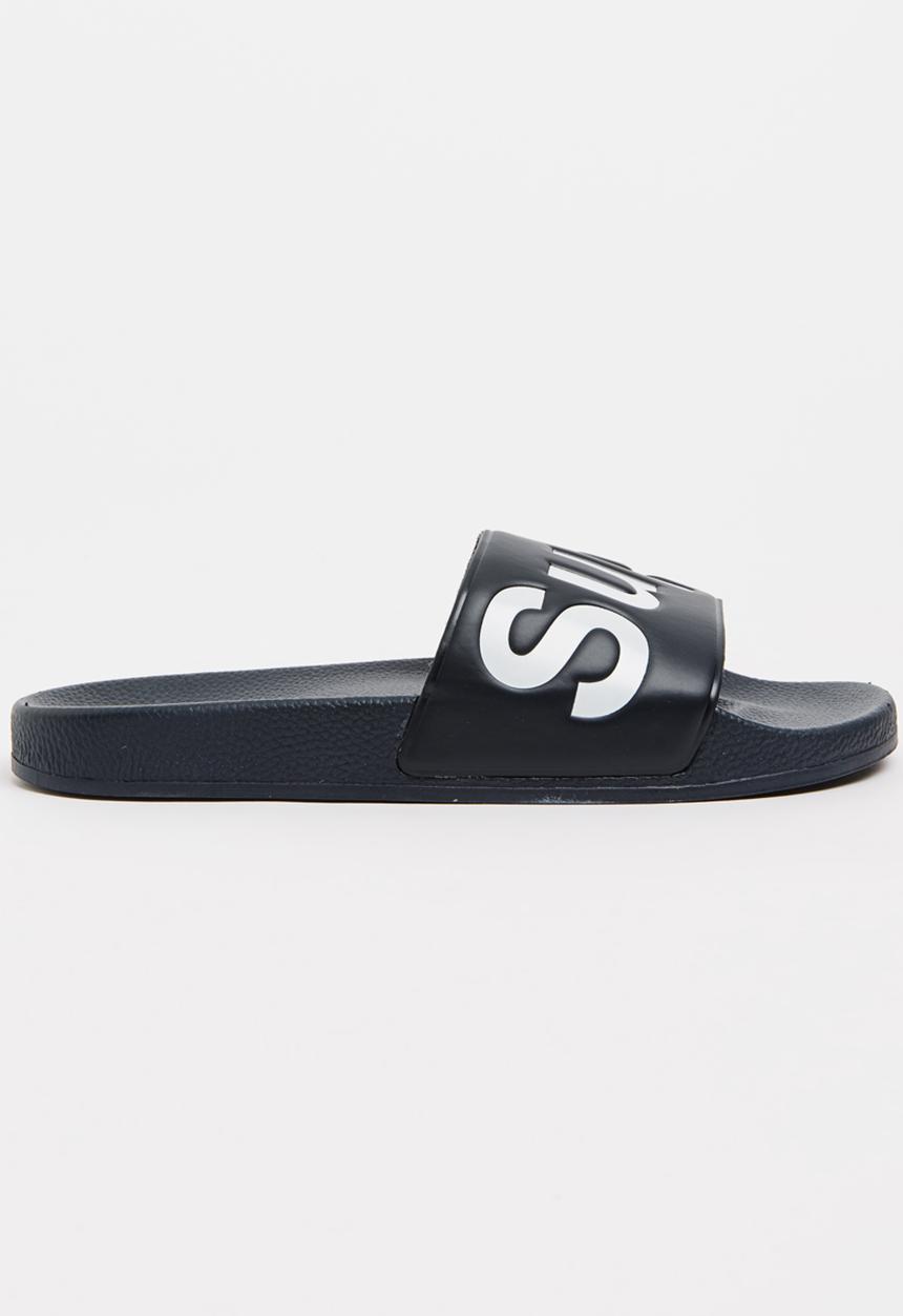 SUPERGA - Superga Slides Navy & White