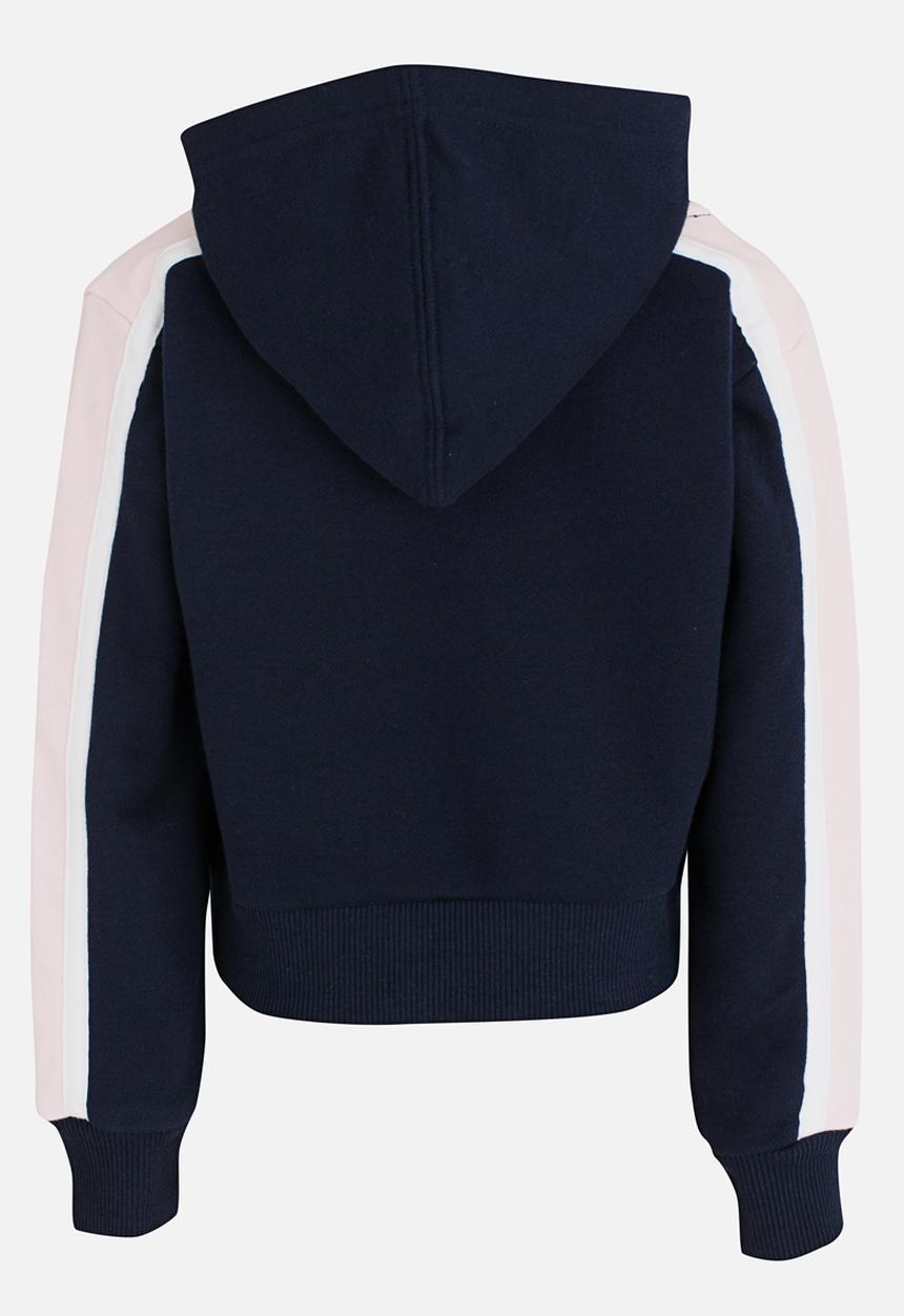 Converse - Converse Retro Trim Cropped Jacket Navy