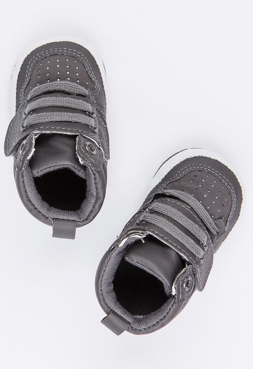 Pop Candy - Velcro strap sneakers - grey 