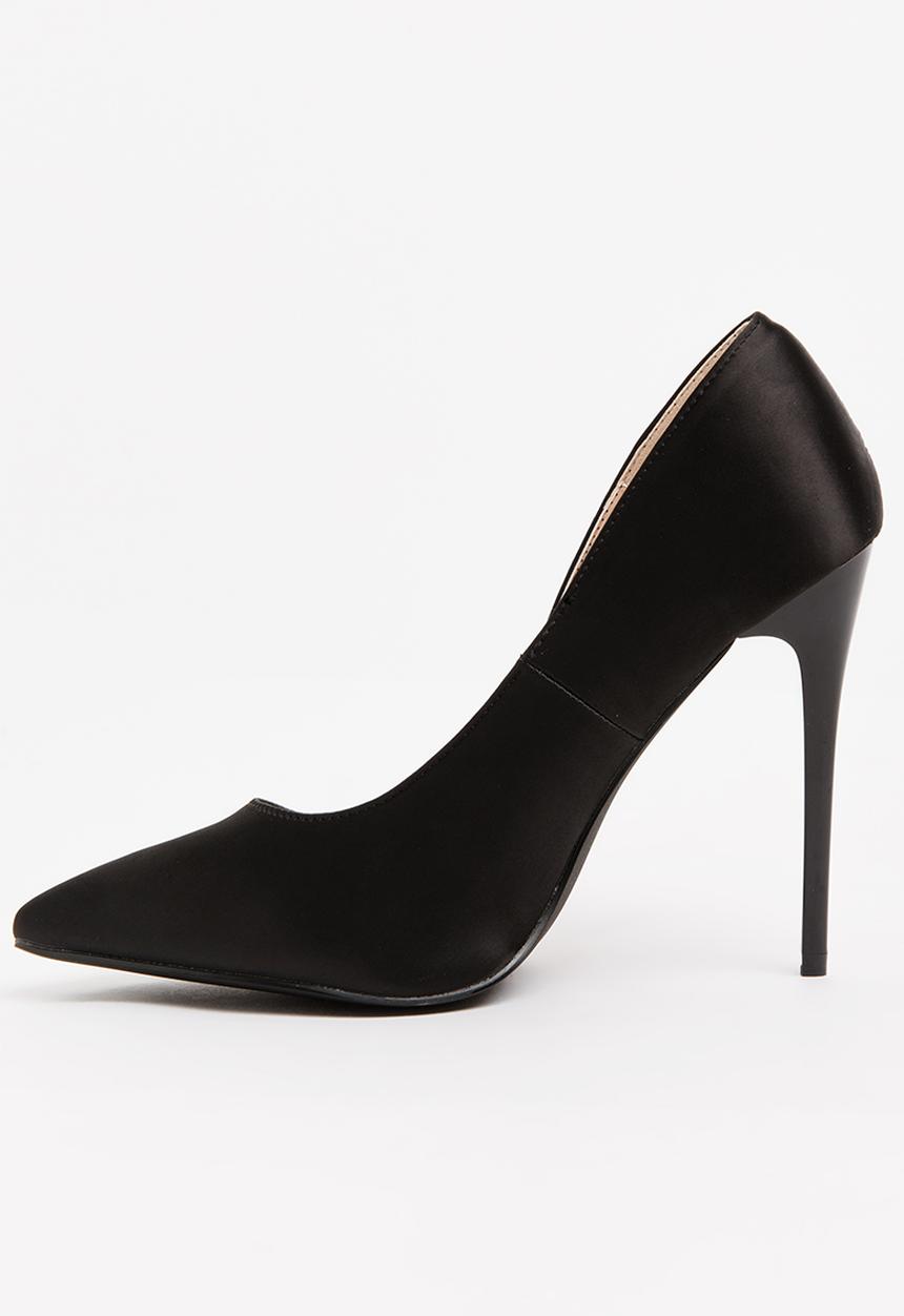 Footwork - Sky Beaded Stiletto Heels Black