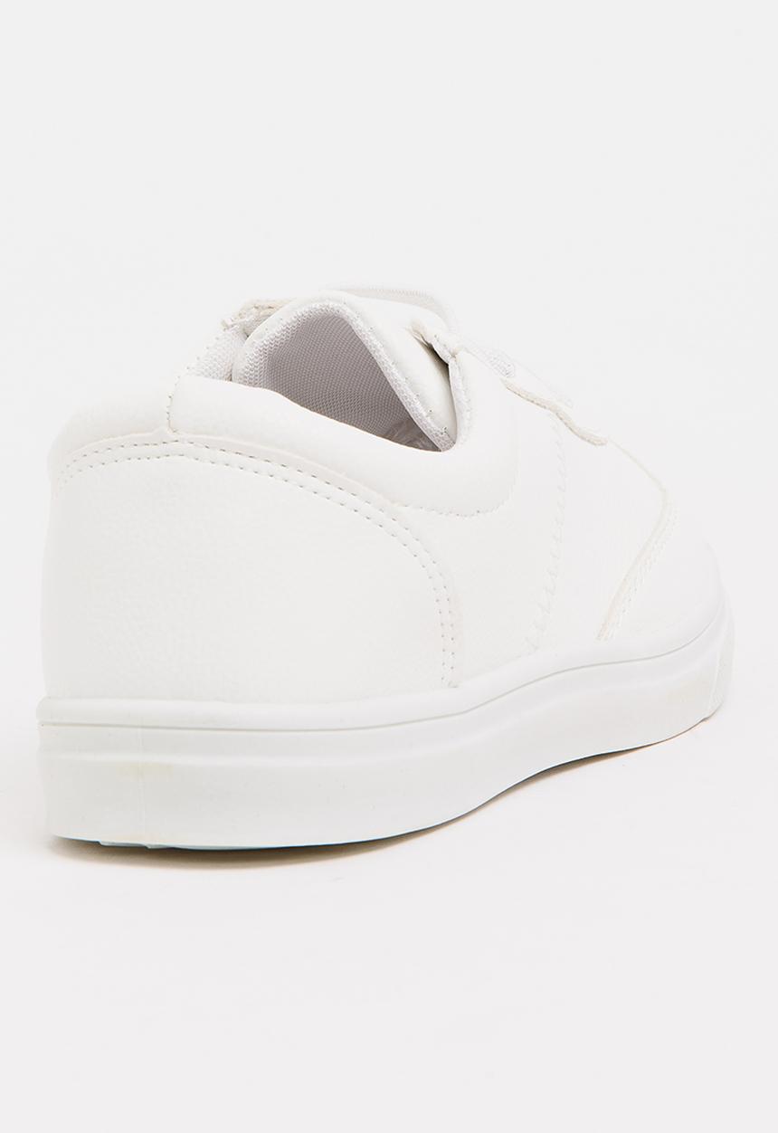 Pop Candy - Girls PU Sneaker White