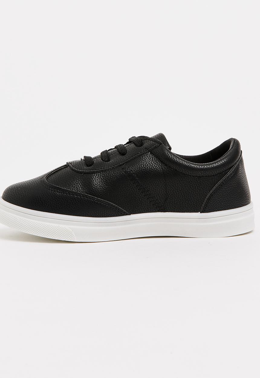Pop Candy - Boys PU Sneaker Black