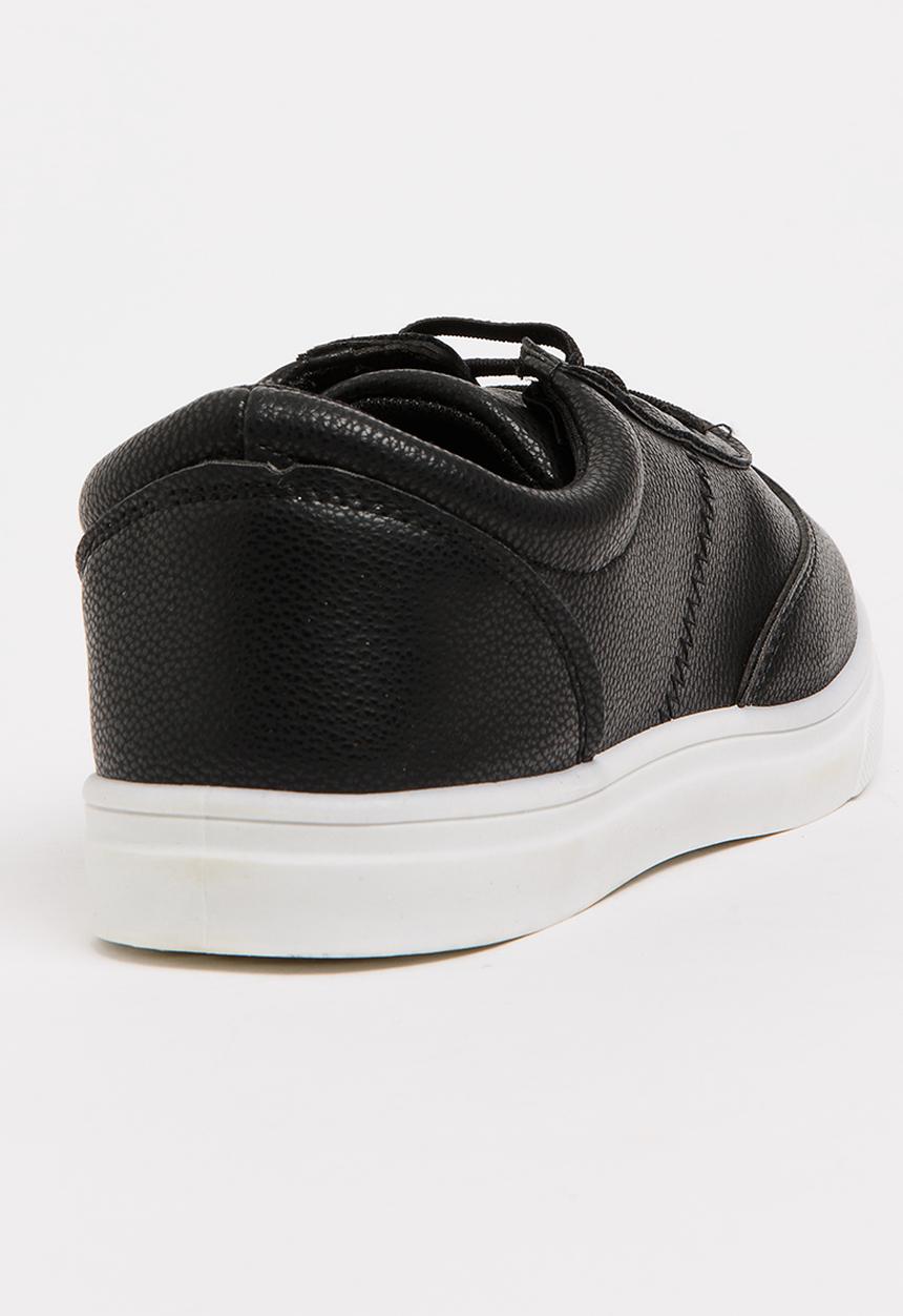 Pop Candy - Boys PU Sneaker Black