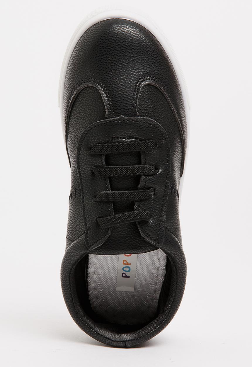 Pop Candy - Boys PU Sneaker Black