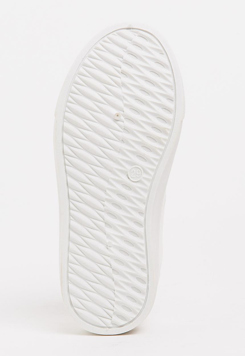 Pop Candy - Girls PU Sneaker White