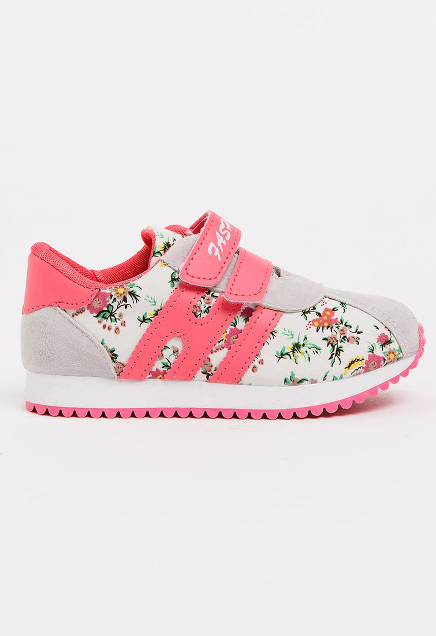 Pop Candy - Girls Canvas Sneaker Dark Pink
