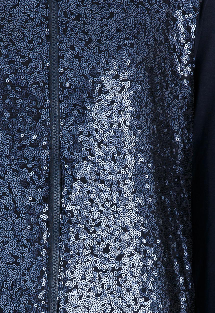 Name It - Sequin Jacket Dark Blue