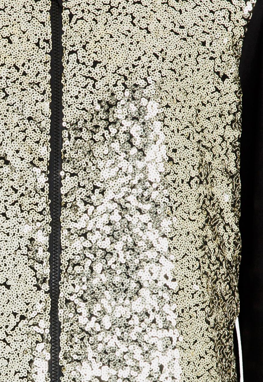 Name It - Sequin Jacket Black