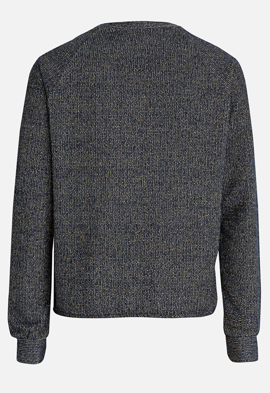 Name It - Frilled Sweater Dark Blue