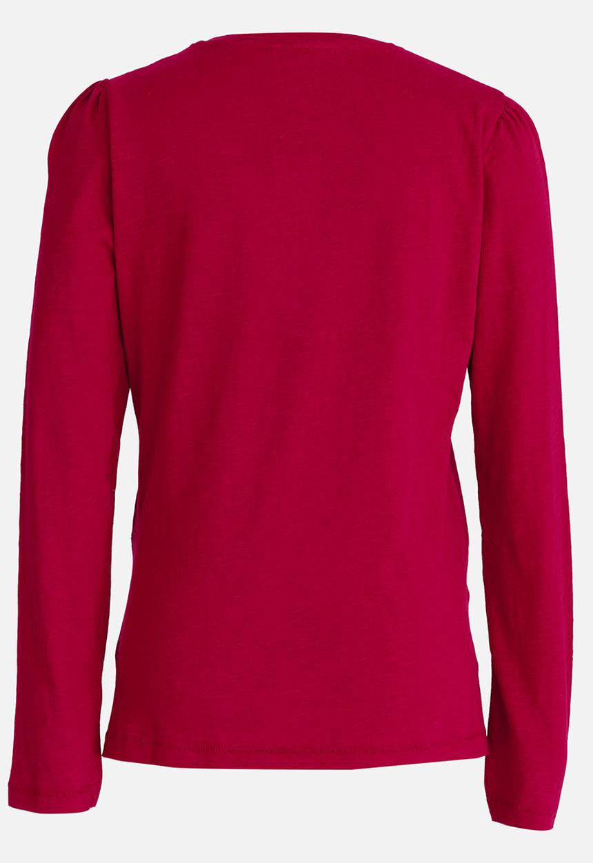 Name It - Girls Printed Tee Red