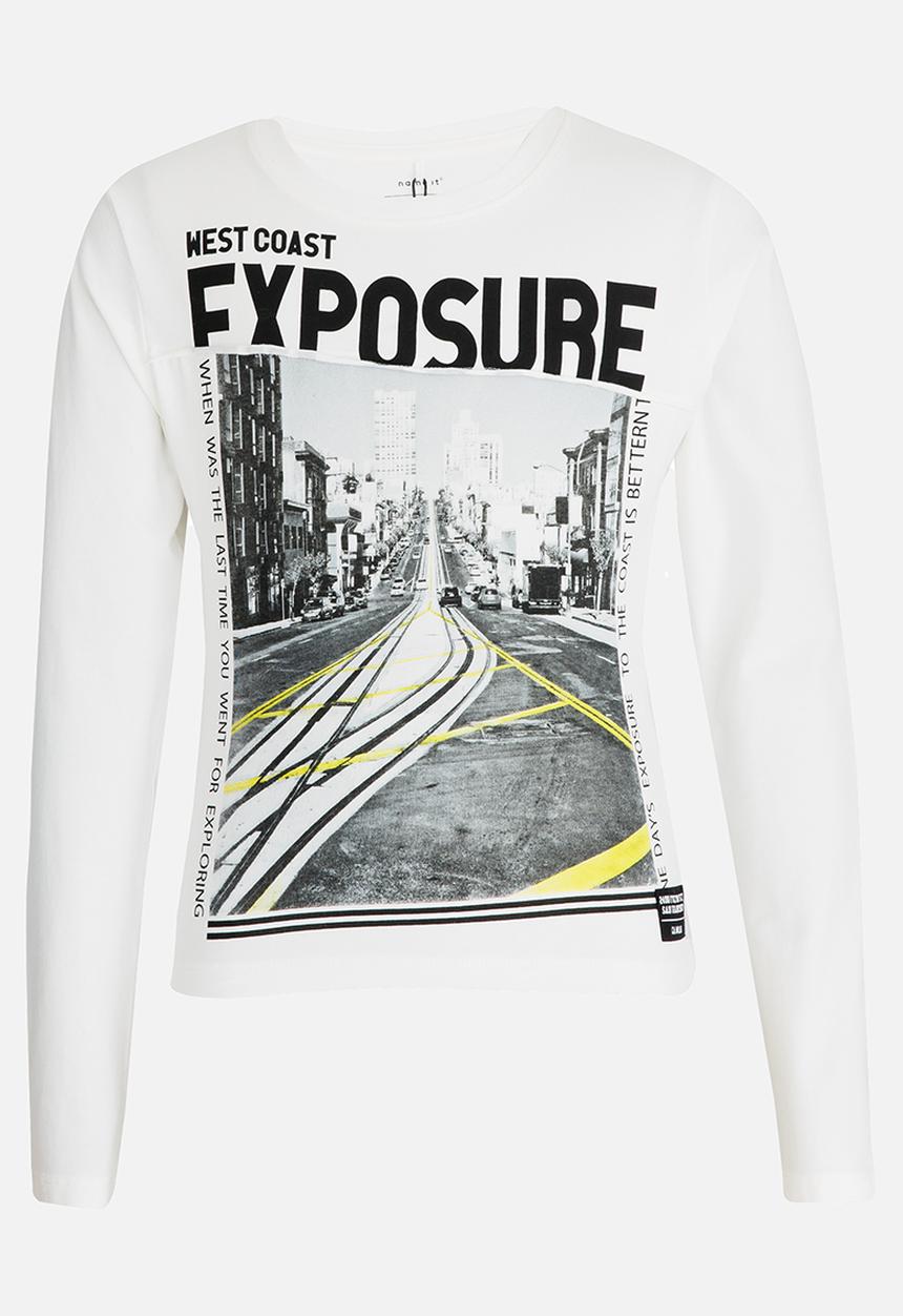 Name It - Boys Printed Tee Grey