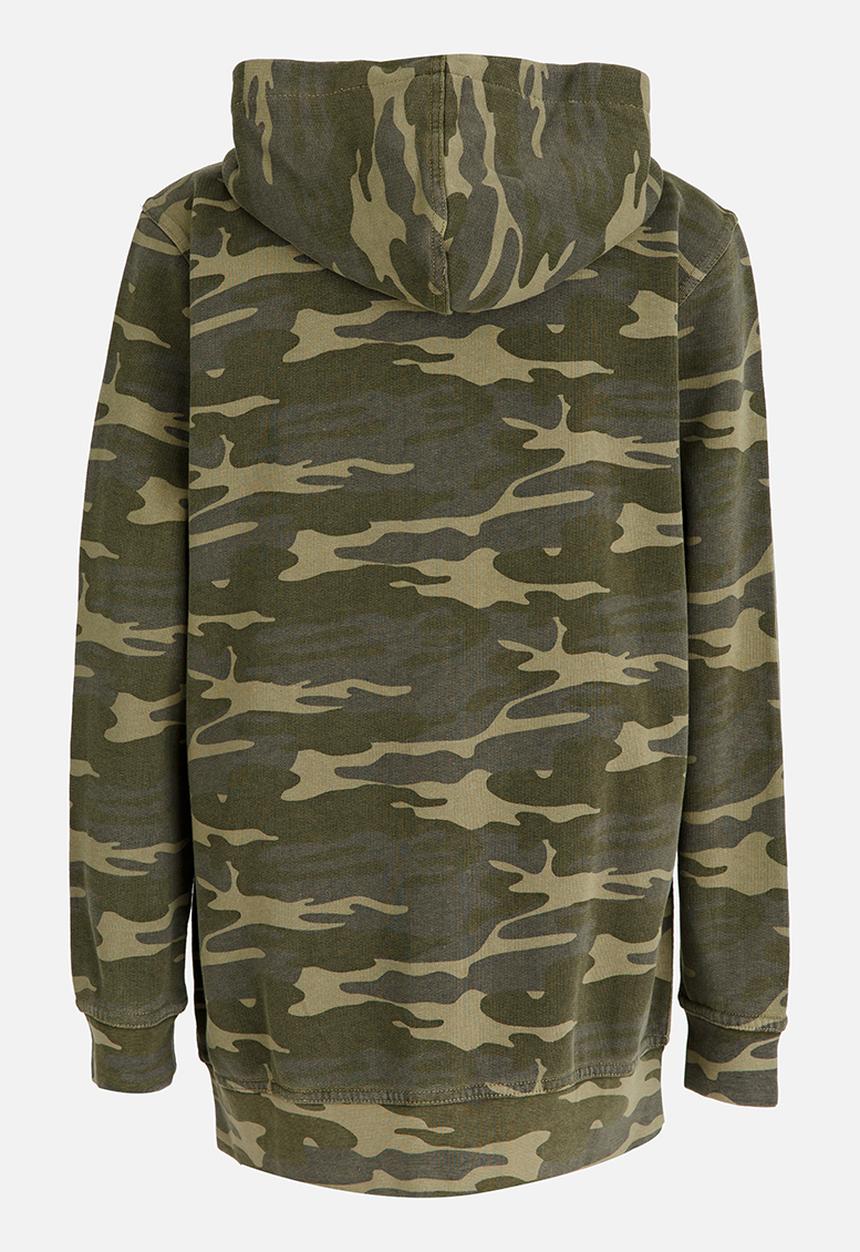 Name It - Boys Hoodie Sweatshirt Khaki Green