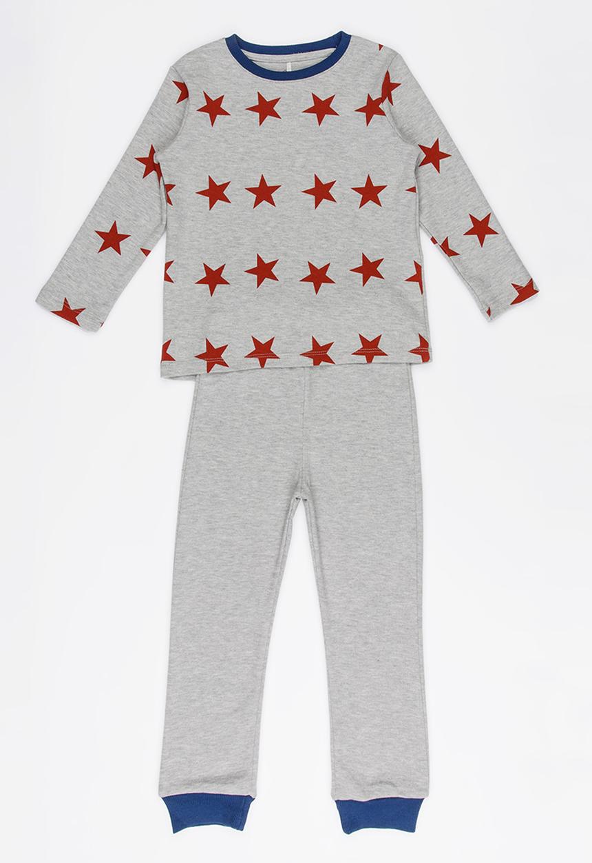 Soobe - Boys Pajama Set Grey