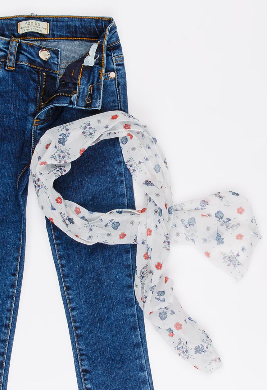 Soobe - Girls Straight Leg Jean Navy