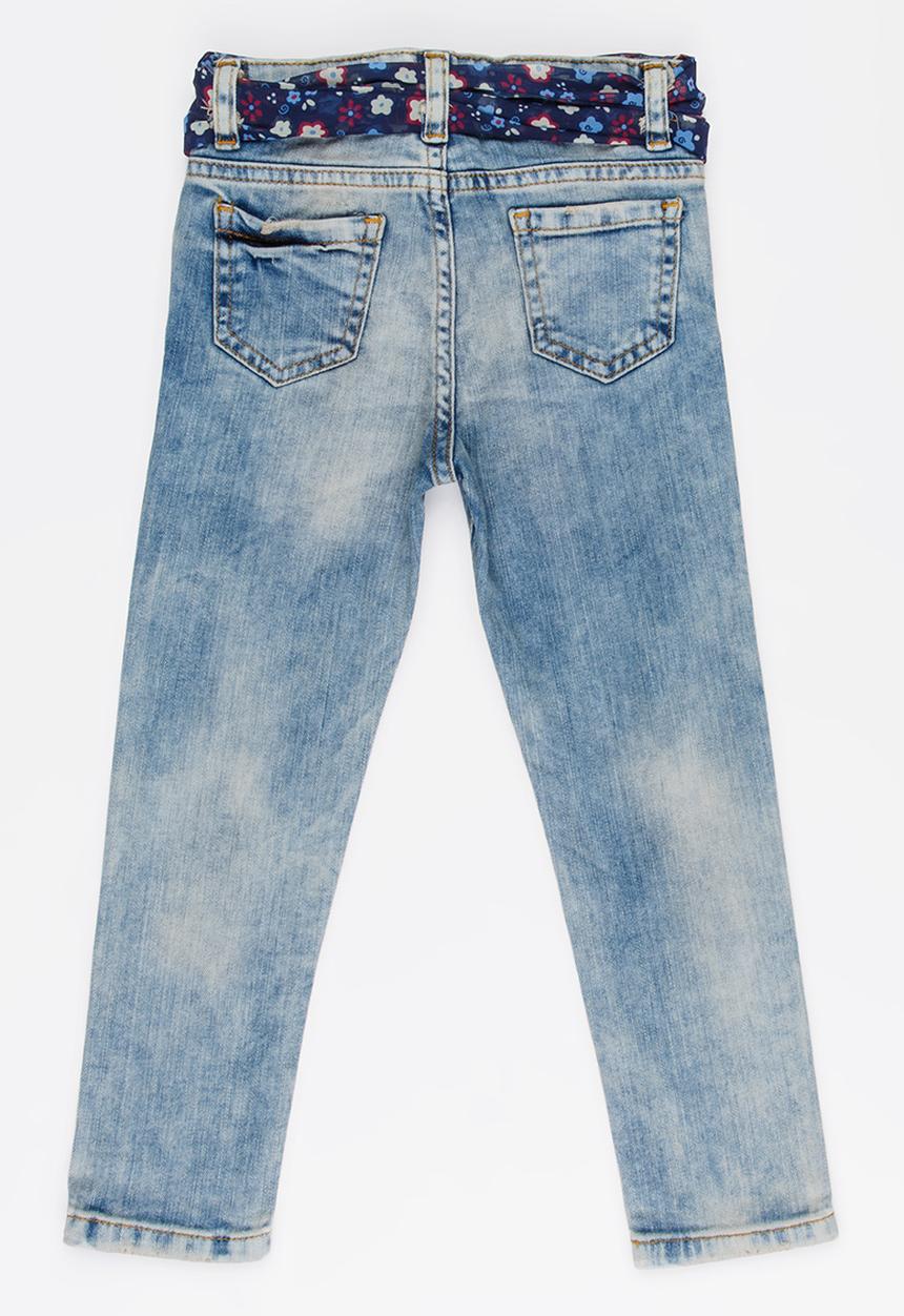 Soobe - Girls Straight Leg Jean Mid Blue