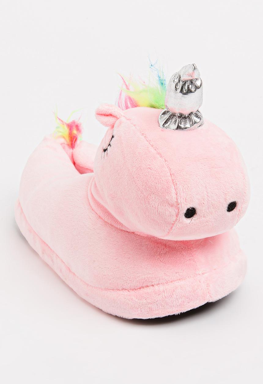 Pop Candy - Unicorn Slippers Pale Pink