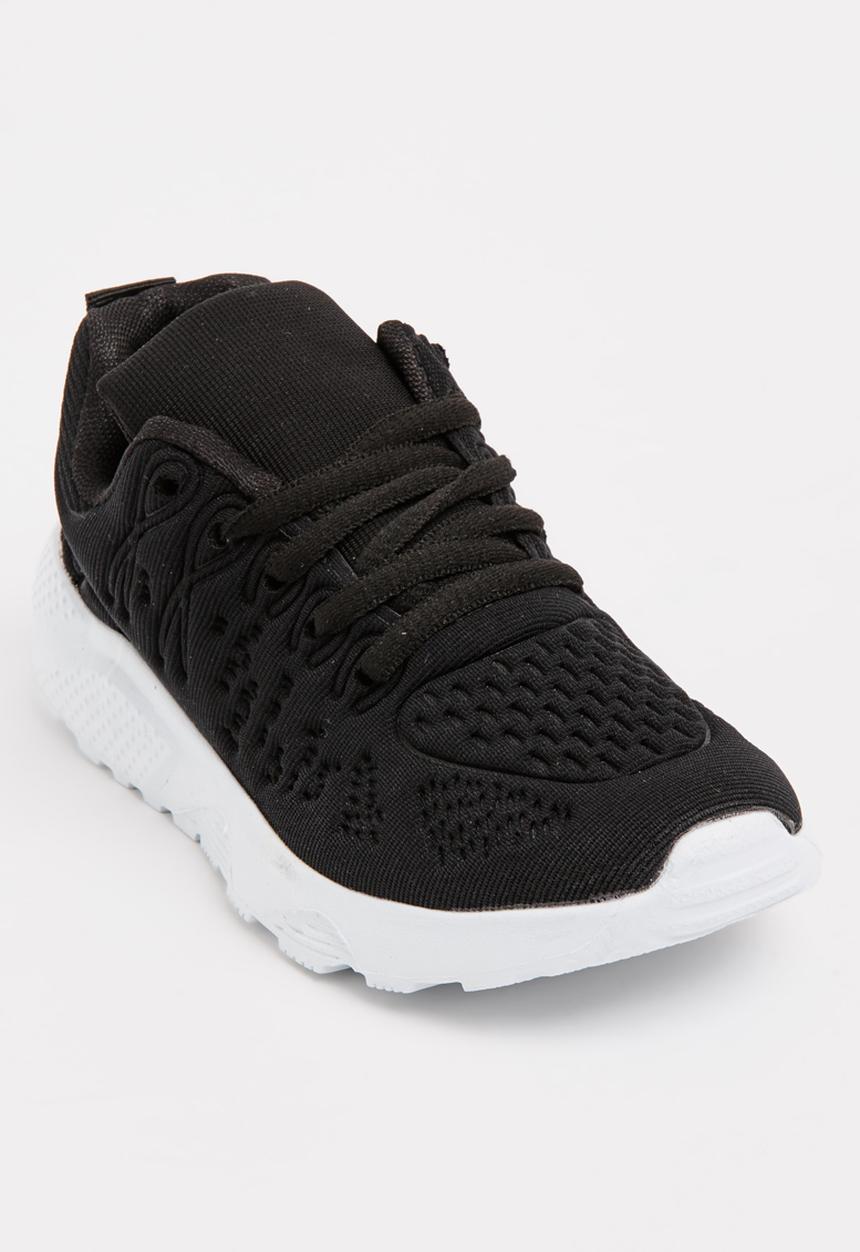 Pop Candy - Lace Up Sneaker Black