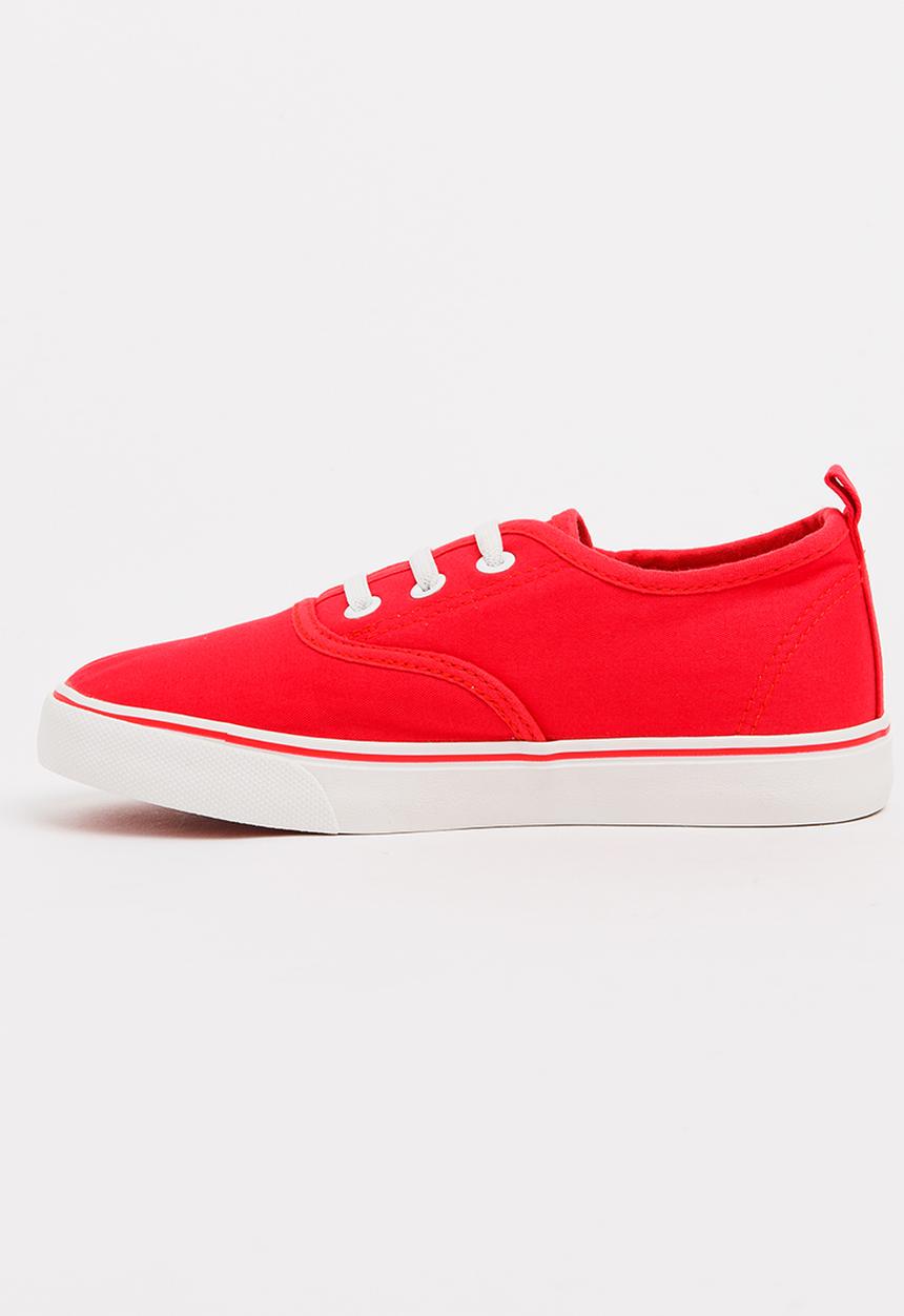 Pop Candy - Girls Canvas Sneaker Red