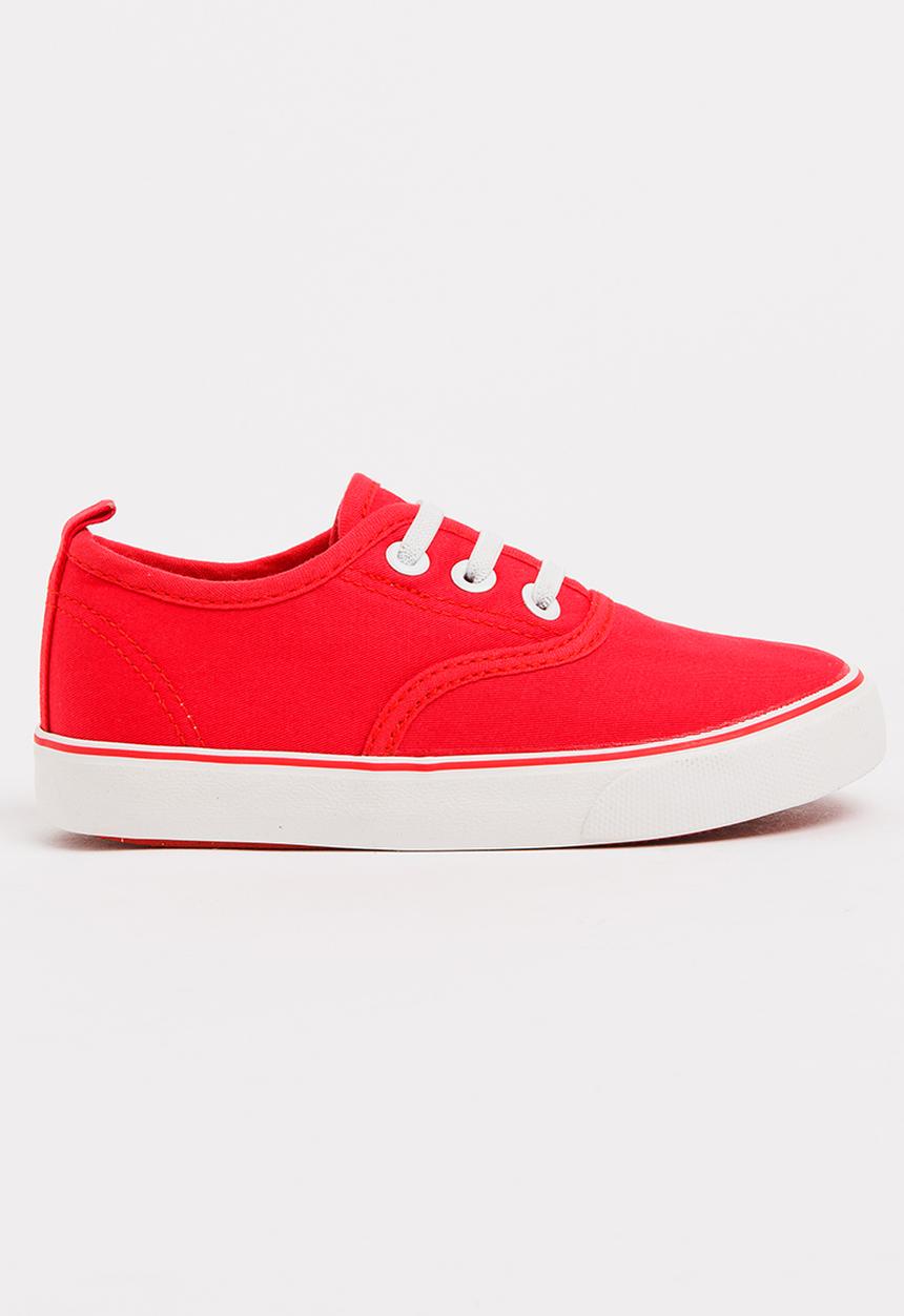 Pop Candy - Girls Canvas Sneaker Red