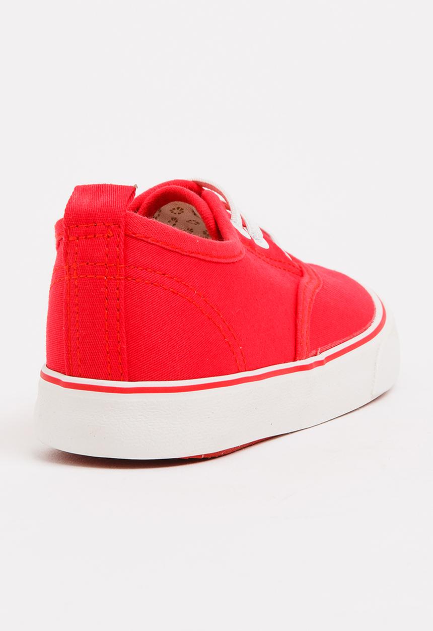 Pop Candy - Girls Canvas Sneaker Red