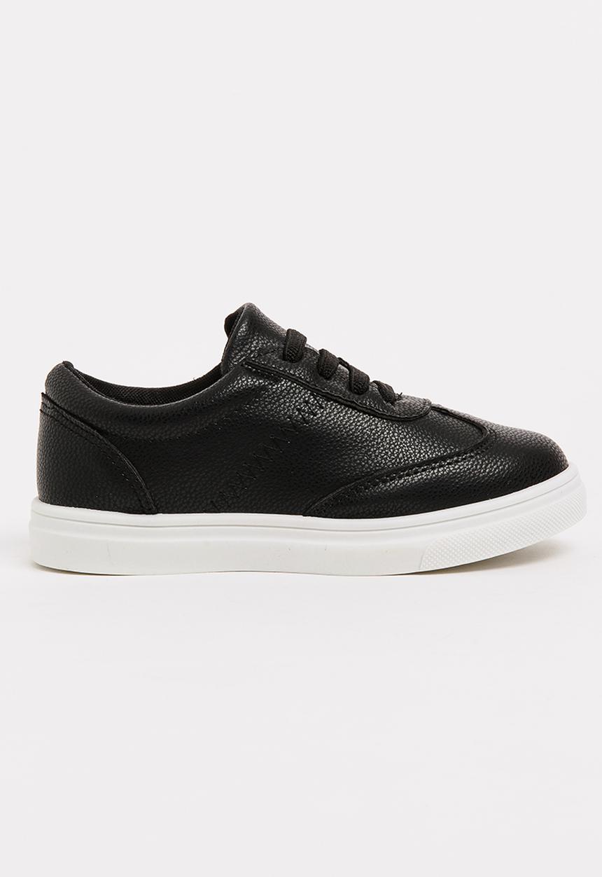 Pop Candy - Boys PU Sneaker Black
