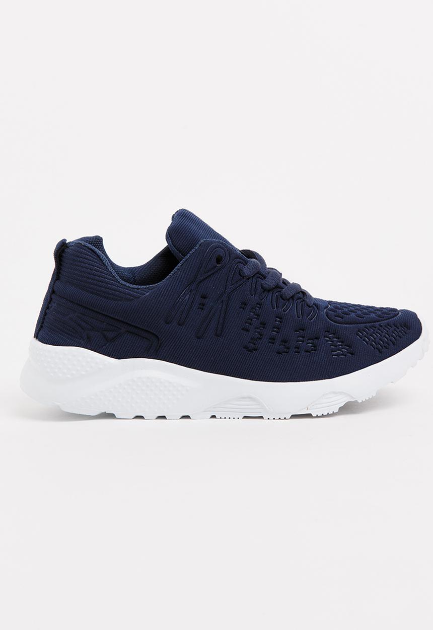 Pop Candy - Lace Up Sneaker Navy