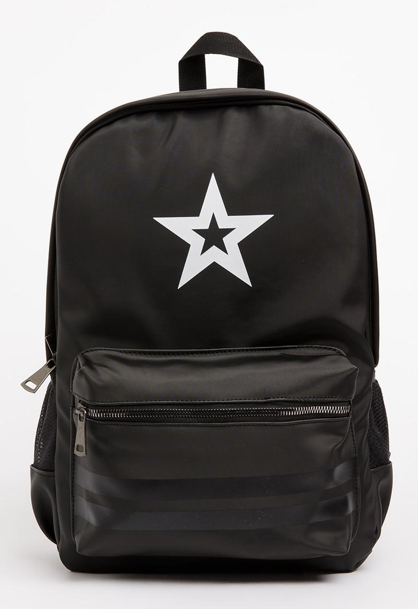 Pop Candy - Printed Backpack Black